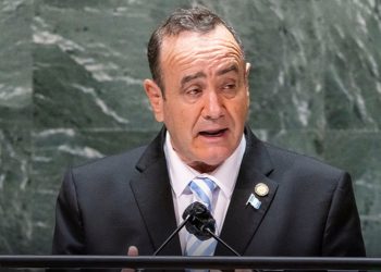 Alejandro Giammattei denuncia ante la ONU que 'el mundo industrializado' no se responsabiliza de los estragos por el cambio climático
