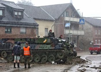 Alemania declara la alarma militar por catástrofe