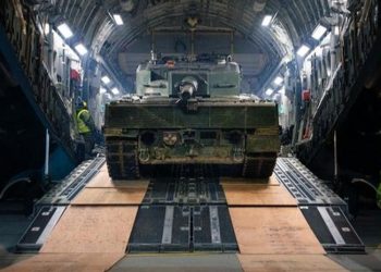 Alemania envió 18 tanques de combate