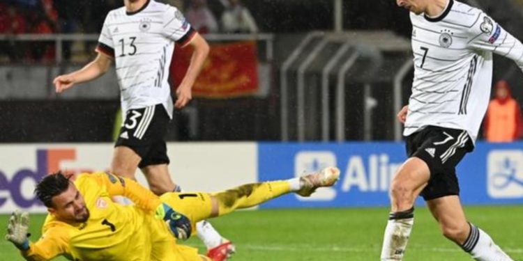 Alemania vence a Macedonia del Norte y se clasifica para el Mundial de Qatar