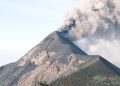 Alerta por ceniza del Volcán de Fuego