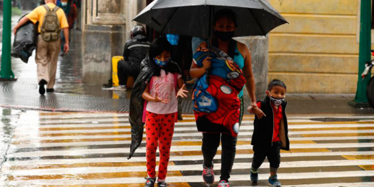 Algunas regiones del paí­s presenciaran leves lluvias durante las noches