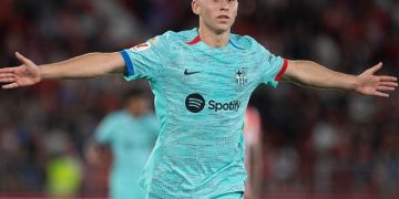 Almería 0-2 Barcelona: Un doblete de Fermín le da una cómoda victoria al Barça que se reafirma en la segunda plaza
