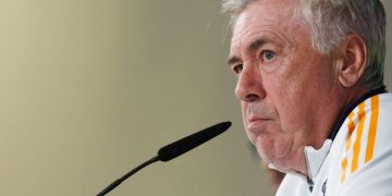 Ancelotti responde a Tebas: 'Puede quedarse tranquilo, en el Madrid nadie ha perdido la cabeza'