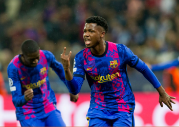 Ansu Fati aleja al Barí§a del abismo de la eliminación