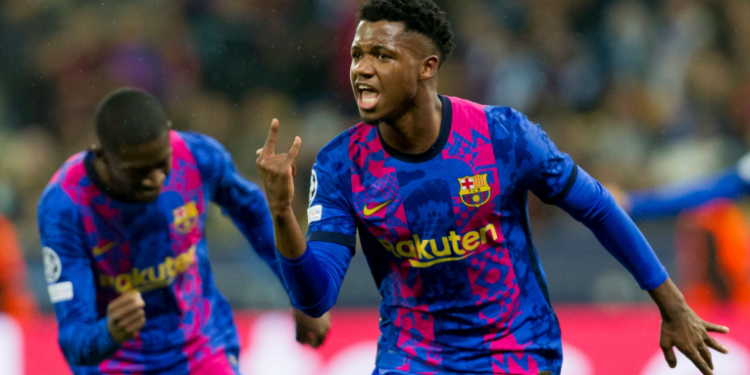 Ansu Fati aleja al Barí§a del abismo de la eliminación