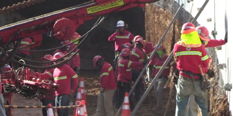 Anuncian cierres en la avenida Petapa este fin de semana por la construcción de un paso a desnivel