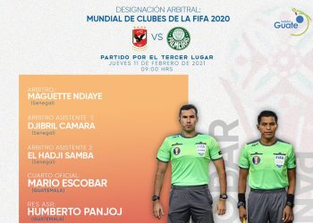 Arbitros guatemaltecos nuevamente en el Mundial de Clubes