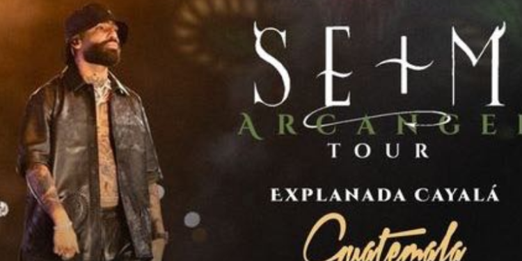 Arcángel, La Maravilla, concierto en Guatemala