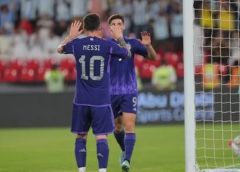 Argentina mostró su poderí­o ante Emiratos írabes Unidos