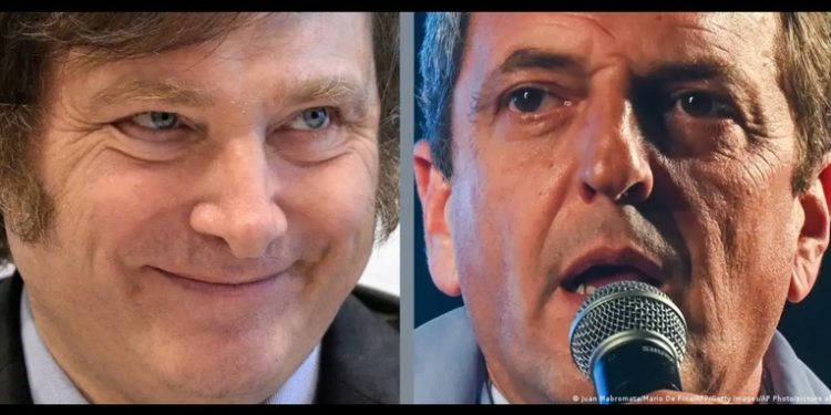 Argentina: sondeos dan empate técnico entre Milei y Massa