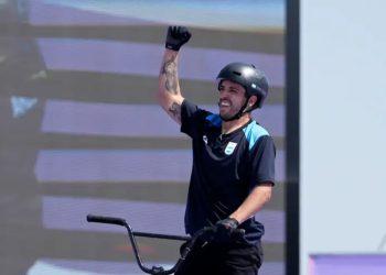 Argentino José Torres, medalla de oro en BMX estilo libre