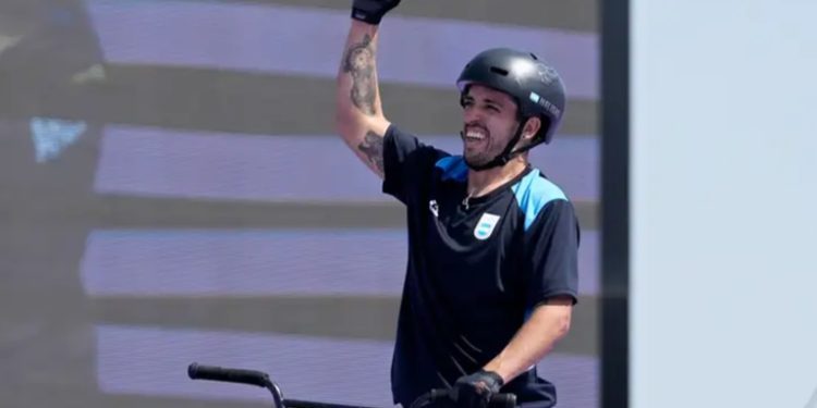 Argentino José Torres, medalla de oro en BMX estilo libre