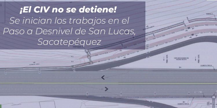 Arranca construcción de paso a desnivel