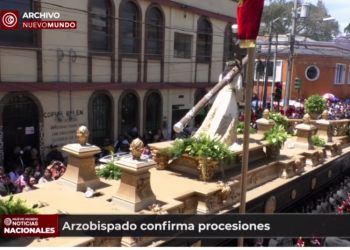 Arzobispado confirma procesiones