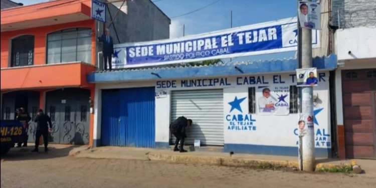 Ataque armado contra sede de partido político CABAL
