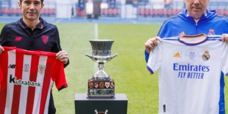 Athletic de Bilbao y Real Madrid buscan el título de 'rey del desierto' en la Supercopa de España