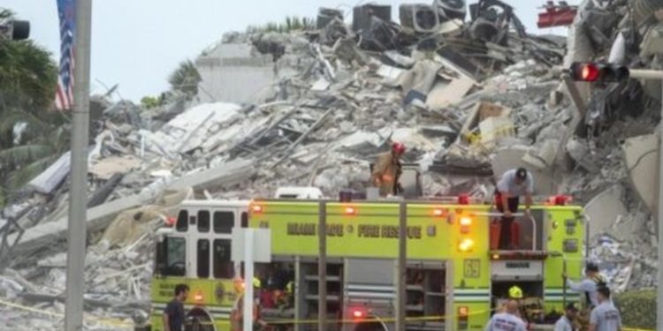 Aumentan a 60 las ví­ctimas mortales por derrumbe de edificio en Miami
