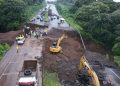 Autopista Palín-Escuintla: Tránsito fluido en el km 44 antes del fin de semana