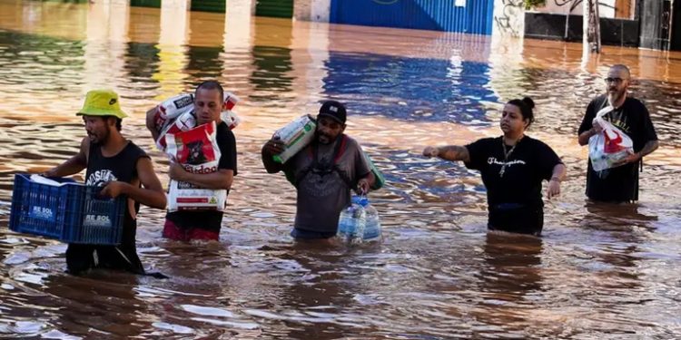 Autoridades anuncian nuevos temporales en el sur de Brasil