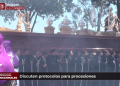 Autoridades de Salud y de la iglesia católica discuten protocolos para procesiones