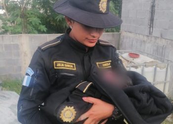 Agentes de la PNC localizan a recién nacida abandonada
