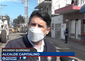 Autoridades realizan cambio de asfalto