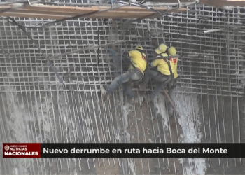 Autoridades reportan nuevo derrumbe en ruta hacia Boca del Monte