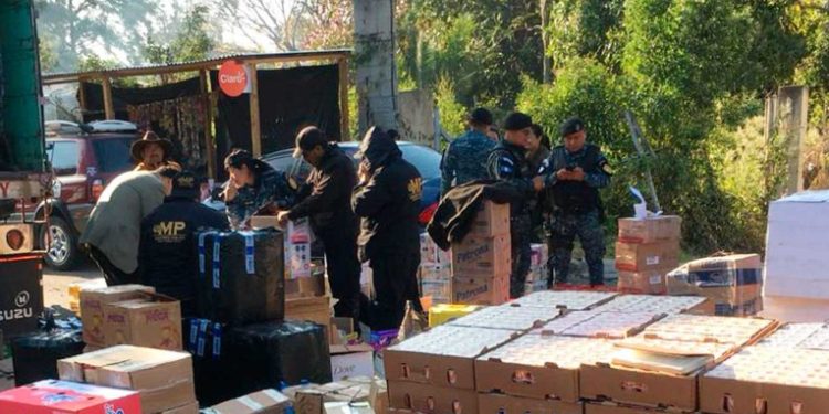 Autoridades unen esfuerzos para combate al contrabando