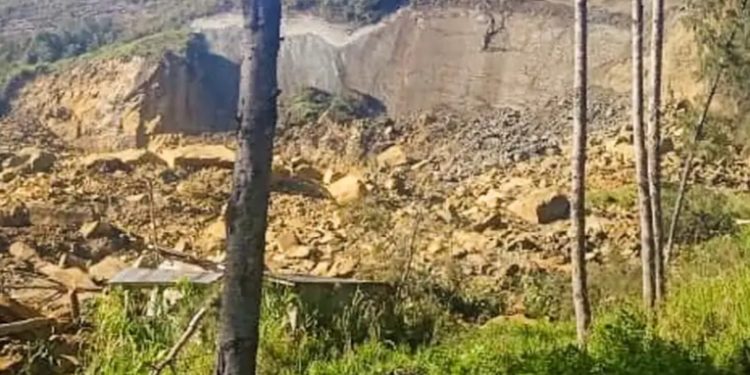 Avalancha en Papúa Nueva Guinea sepulta cientos de personas