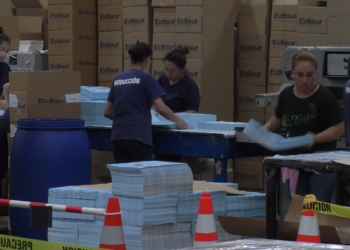 Avanza el proceso: Papeletas electorales para segunda vuelta ya están disponibles