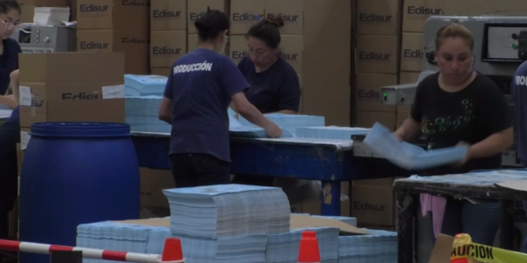 Avanza el proceso: Papeletas electorales para segunda vuelta ya están disponibles