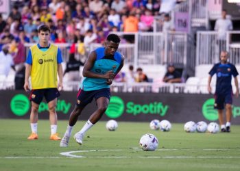 Barcelona inicia gira contra el Inter Miami