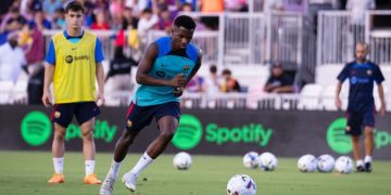 Barcelona inicia gira contra el Inter Miami