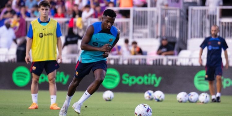 Barcelona inicia gira contra el Inter Miami