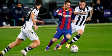 Barcelona respira con victoria por la mí­nima