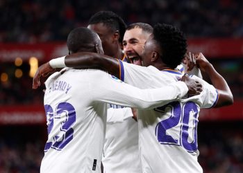 Benzema iza las velas del Real Madrid hacia el tí­tulo de Liga