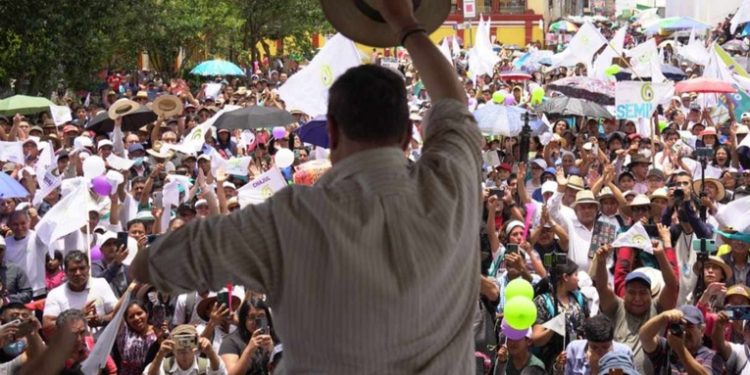 Bernardo Arévalo inició su ultima gira en Santa Cruz del Quiché