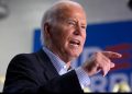 Biden afirma a demócratas que seguirá su lucha contra Trump