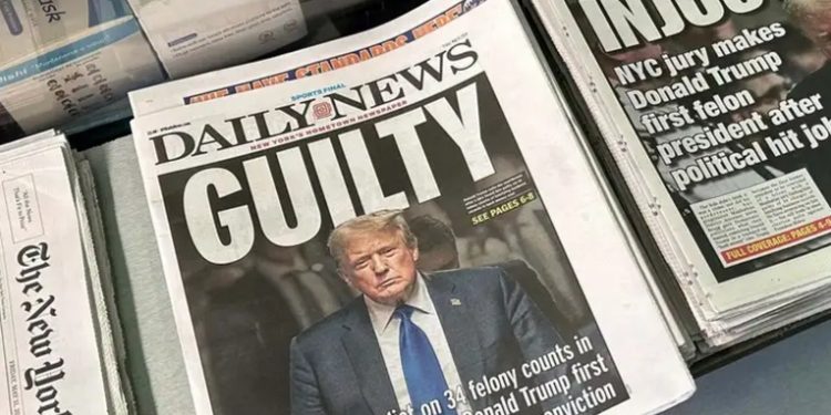 Biden califica de peligroso que Trump cuestione veredicto