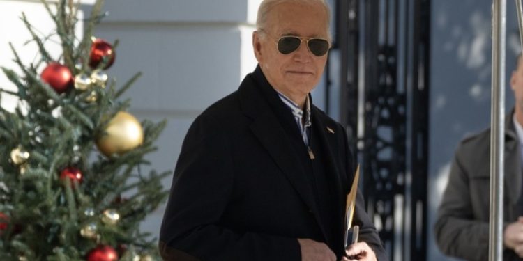 Biden revela su propósito de Año Nuevo