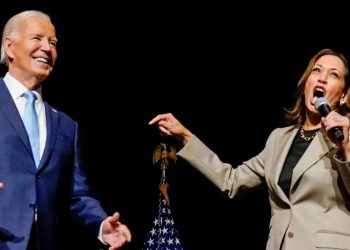 Biden y Harris aparecen por primera vez juntos en campaña