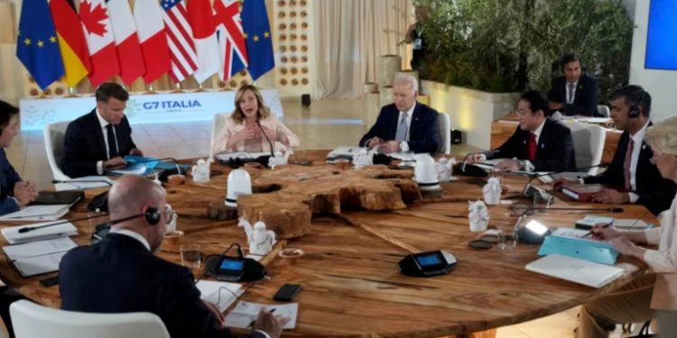 Biden y los líderes del G7 se centran en Ucrania, Gaza, la infraestructura global y África