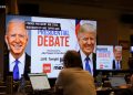 Biden y Trump debaten de economía, aborto e inmigración