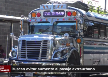 Buscan evitar aumento al pasaje extraurbano