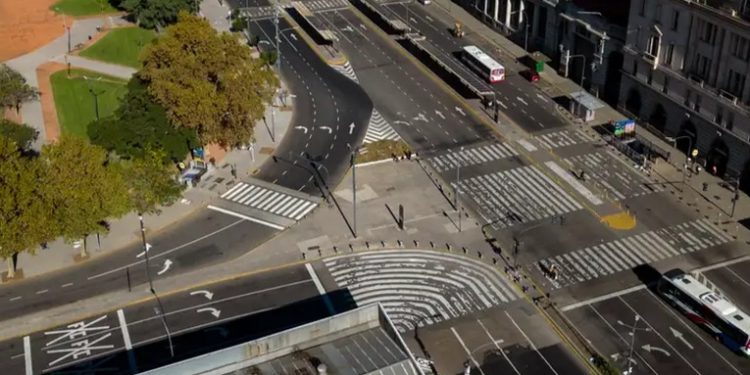 Calles vacías en Argentina por segunda huelga general