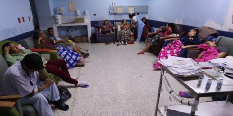 Camas de los hospitales ocupados en un 80 por ciento de pacientes graves