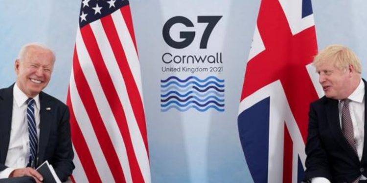 Cambio climático y pandemia son los dos grandes temas de la cumbre del G7 en Cornwall, Gran Bretaña