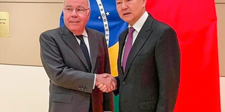 Cancilleres de Brasil y China se reunirán para fortalecer su relación estratégica