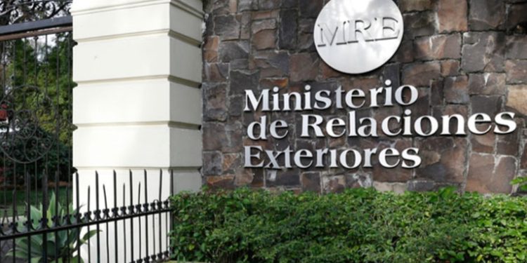 Cancillerí­a pide a la comunidad Internacional no interferir en problemas interno del paí­s